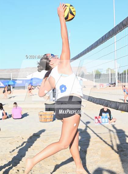 Thumbnail 1 in Arcadia vs. Valley Christian (AIA DII Pairs Round 1 Playoff) photogallery.