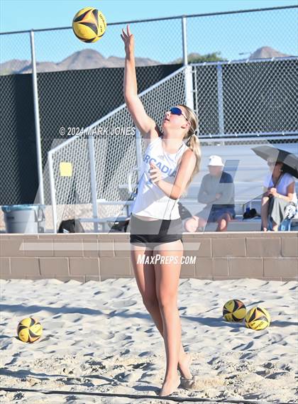 Thumbnail 1 in Arcadia vs. Valley Christian (AIA DII Pairs Round 1 Playoff) photogallery.