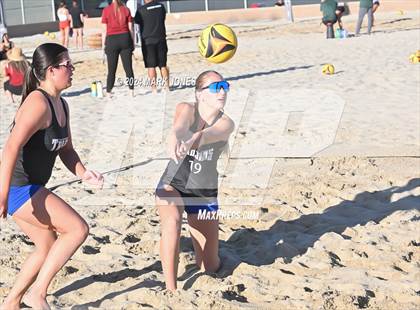 Thumbnail 2 in Arcadia vs. Valley Christian (AIA DII Pairs Round 1 Playoff) photogallery.