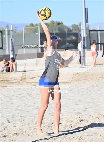 Thumbnail 1 in Arcadia vs. Valley Christian (AIA DII Pairs Round 1 Playoff) photogallery.