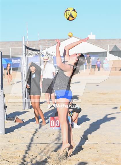 Thumbnail 2 in Arcadia vs. Valley Christian (AIA DII Pairs Round 1 Playoff) photogallery.