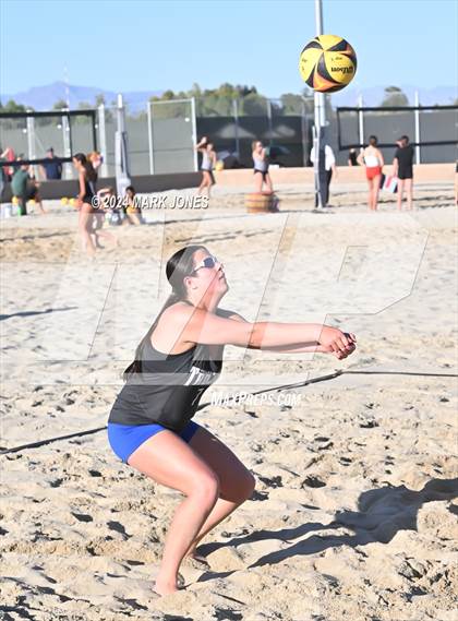 Thumbnail 2 in Arcadia vs. Valley Christian (AIA DII Pairs Round 1 Playoff) photogallery.