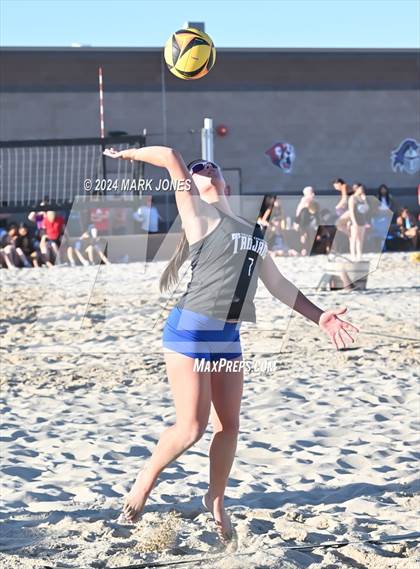 Thumbnail 2 in Arcadia vs. Valley Christian (AIA DII Pairs Round 1 Playoff) photogallery.