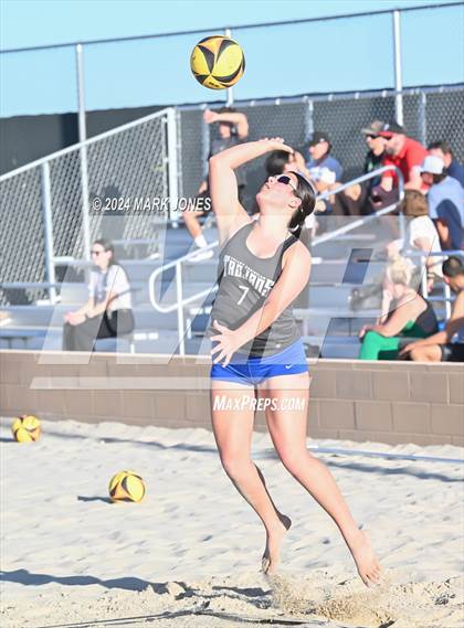 Thumbnail 1 in Arcadia vs. Valley Christian (AIA DII Pairs Round 1 Playoff) photogallery.