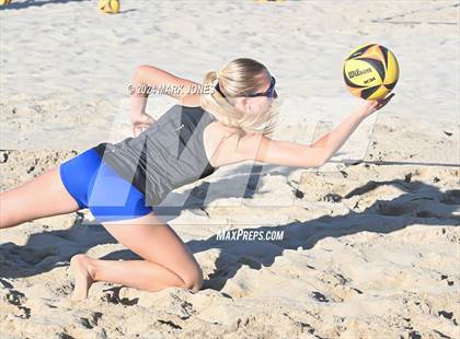 Thumbnail 2 in Arcadia vs. Valley Christian (AIA DII Pairs Round 1 Playoff) photogallery.