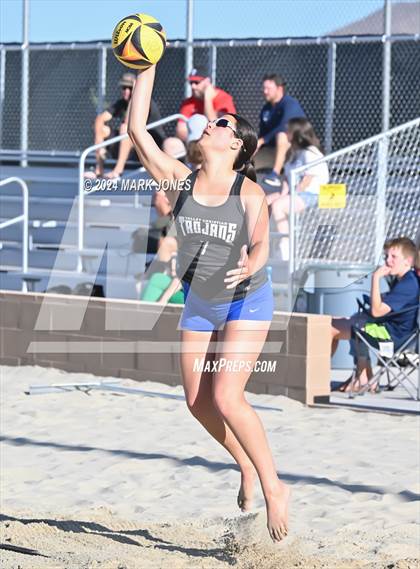 Thumbnail 2 in Arcadia vs. Valley Christian (AIA DII Pairs Round 1 Playoff) photogallery.