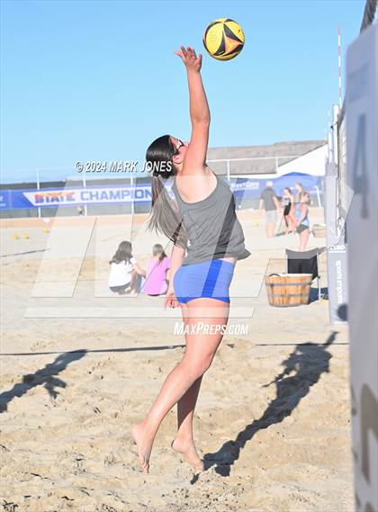 Thumbnail 1 in Arcadia vs. Valley Christian (AIA DII Pairs Round 1 Playoff) photogallery.
