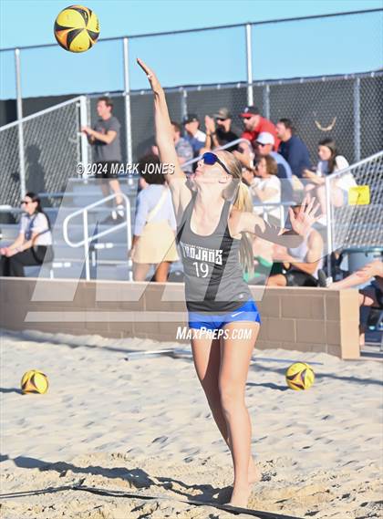 Thumbnail 2 in Arcadia vs. Valley Christian (AIA DII Pairs Round 1 Playoff) photogallery.