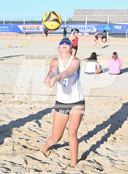 Thumbnail 2 in Arcadia vs. Valley Christian (AIA DII Pairs Round 1 Playoff) photogallery.