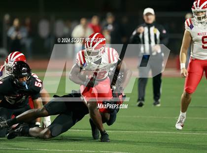 Thumbnail 3 in Centennial vs Mater Dei (CIF SS D1 Semifinal) photogallery.
