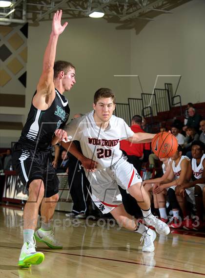 Thumbnail 1 in Jackson vs. Harvard-Westlake (MaxPreps Holiday Classic) photogallery.