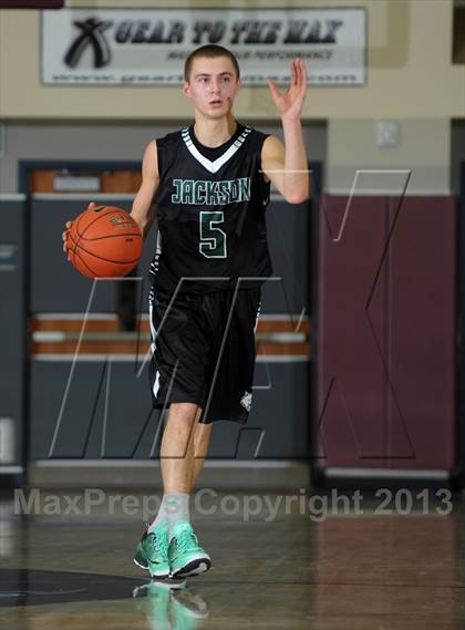 Thumbnail 1 in Jackson vs. Harvard-Westlake (MaxPreps Holiday Classic) photogallery.