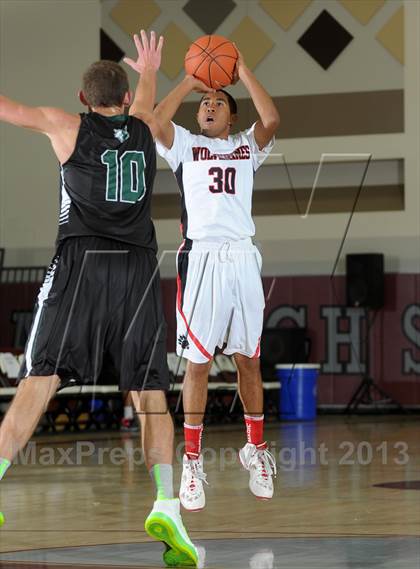Thumbnail 1 in Jackson vs. Harvard-Westlake (MaxPreps Holiday Classic) photogallery.