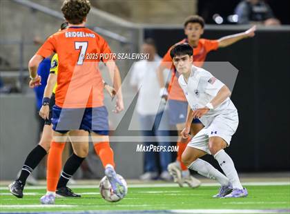 Thumbnail 2 in Klein Cain vs. Bridgeland (UIL 6A D1 Soccer Regional Final) photogallery.