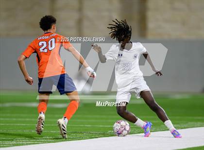 Thumbnail 2 in Klein Cain vs. Bridgeland (UIL 6A D1 Soccer Regional Final) photogallery.