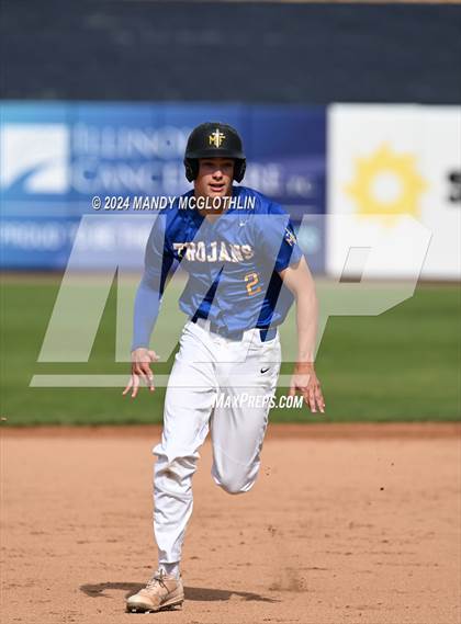Thumbnail 3 in Maroa-Forsyth vs. Newman Central Catholic (IHSA 2A Semifinal) photogallery.