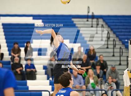 Thumbnail 1 in San Marino vs. Sage Hill (CIF-SS D5 Boys Volleyball Finals) photogallery.