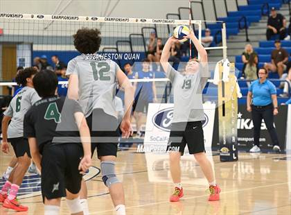 Thumbnail 1 in San Marino vs. Sage Hill (CIF-SS D5 Boys Volleyball Finals) photogallery.