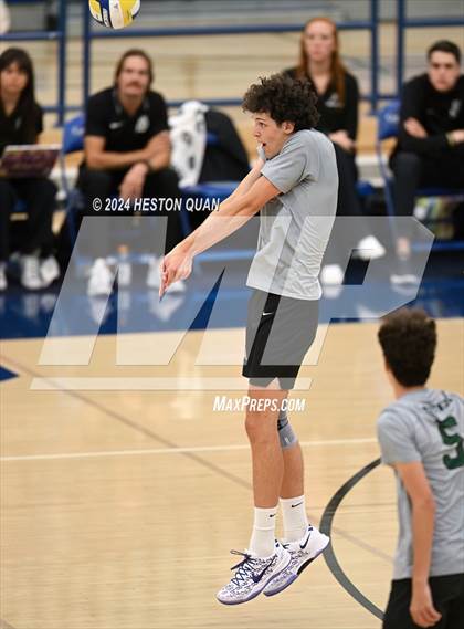 Thumbnail 2 in San Marino vs. Sage Hill (CIF-SS D5 Boys Volleyball Finals) photogallery.