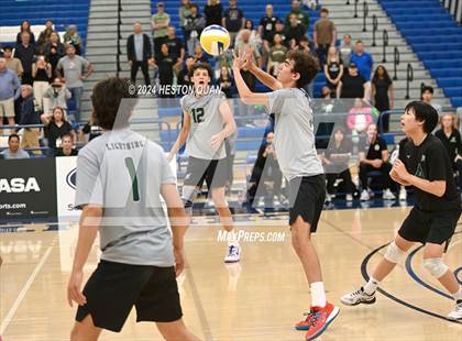 Thumbnail 1 in San Marino vs. Sage Hill (CIF-SS D5 Boys Volleyball Finals) photogallery.