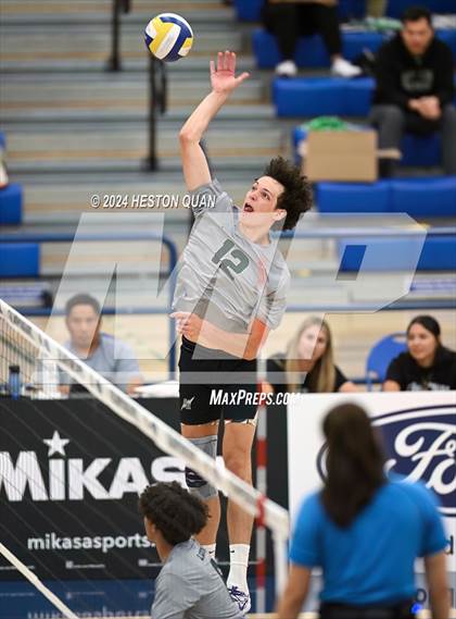 Thumbnail 1 in San Marino vs. Sage Hill (CIF-SS D5 Boys Volleyball Finals) photogallery.