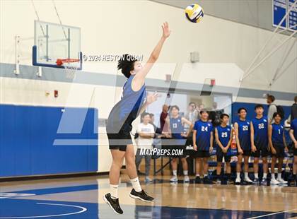 Thumbnail 3 in San Marino vs. Sage Hill (CIF-SS D5 Boys Volleyball Finals) photogallery.