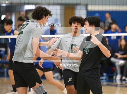Thumbnail 3 in San Marino vs. Sage Hill (CIF-SS D5 Boys Volleyball Finals) photogallery.
