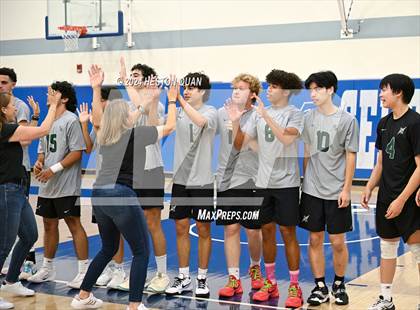 Thumbnail 3 in San Marino vs. Sage Hill (CIF-SS D5 Boys Volleyball Finals) photogallery.