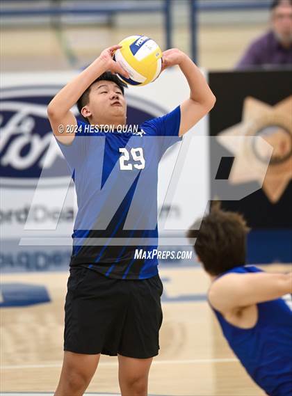 Thumbnail 2 in San Marino vs. Sage Hill (CIF-SS D5 Boys Volleyball Finals) photogallery.