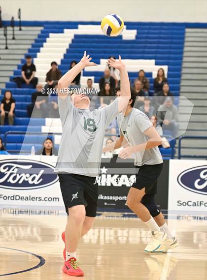 Thumbnail 1 in San Marino vs. Sage Hill (CIF-SS D5 Boys Volleyball Finals) photogallery.