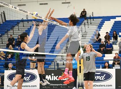 Thumbnail 3 in San Marino vs. Sage Hill (CIF-SS D5 Boys Volleyball Finals) photogallery.