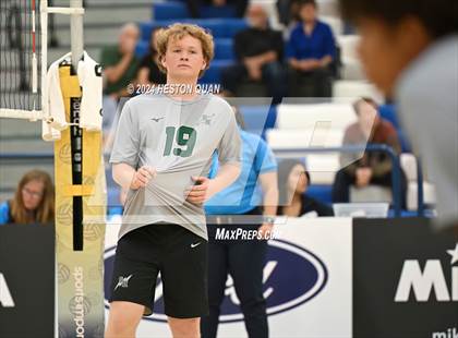 Thumbnail 2 in San Marino vs. Sage Hill (CIF-SS D5 Boys Volleyball Finals) photogallery.
