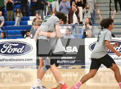 Thumbnail 2 in San Marino vs. Sage Hill (CIF-SS D5 Boys Volleyball Finals) photogallery.