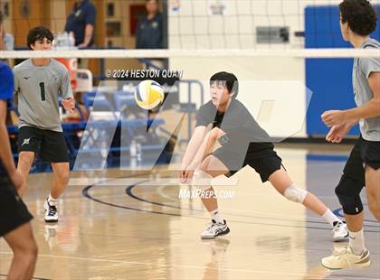 Thumbnail 3 in San Marino vs. Sage Hill (CIF-SS D5 Boys Volleyball Finals) photogallery.