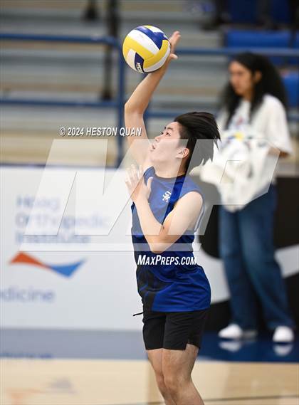 Thumbnail 1 in San Marino vs. Sage Hill (CIF-SS D5 Boys Volleyball Finals) photogallery.