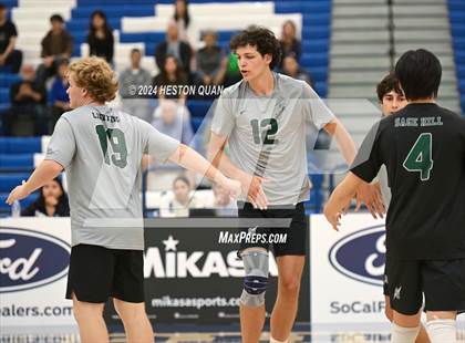 Thumbnail 1 in San Marino vs. Sage Hill (CIF-SS D5 Boys Volleyball Finals) photogallery.