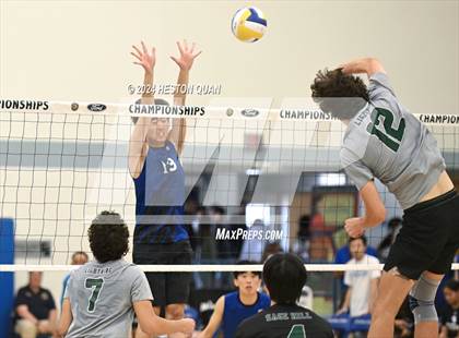 Thumbnail 3 in San Marino vs. Sage Hill (CIF-SS D5 Boys Volleyball Finals) photogallery.