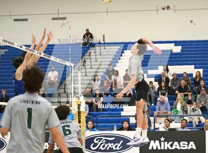 Thumbnail 1 in San Marino vs. Sage Hill (CIF-SS D5 Boys Volleyball Finals) photogallery.