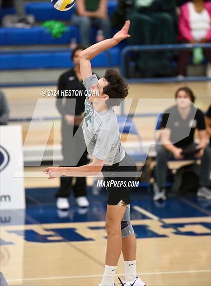 Thumbnail 1 in San Marino vs. Sage Hill (CIF-SS D5 Boys Volleyball Finals) photogallery.