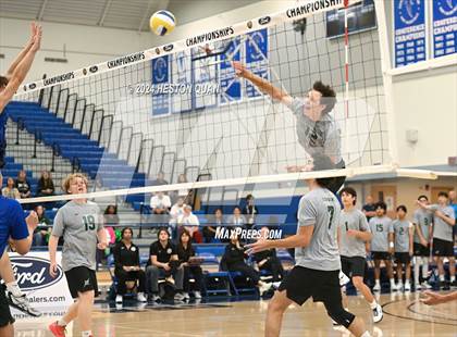 Thumbnail 1 in San Marino vs. Sage Hill (CIF-SS D5 Boys Volleyball Finals) photogallery.
