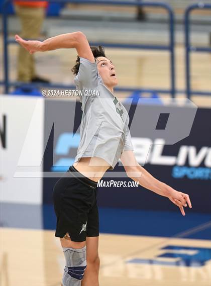 Thumbnail 2 in San Marino vs. Sage Hill (CIF-SS D5 Boys Volleyball Finals) photogallery.