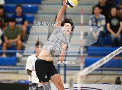 Thumbnail 3 in San Marino vs. Sage Hill (CIF-SS D5 Boys Volleyball Finals) photogallery.