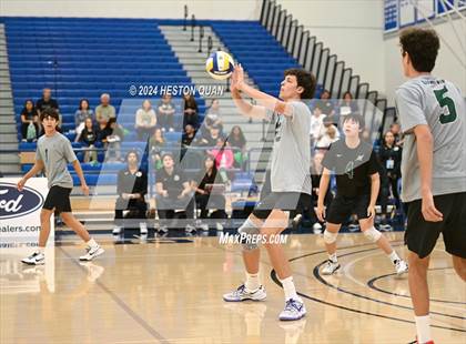Thumbnail 3 in San Marino vs. Sage Hill (CIF-SS D5 Boys Volleyball Finals) photogallery.