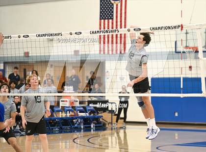 Thumbnail 2 in San Marino vs. Sage Hill (CIF-SS D5 Boys Volleyball Finals) photogallery.