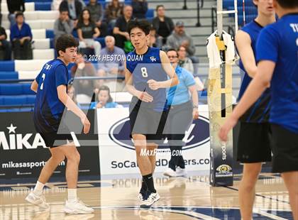 Thumbnail 1 in San Marino vs. Sage Hill (CIF-SS D5 Boys Volleyball Finals) photogallery.