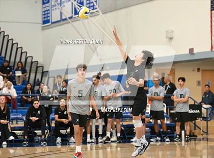 Thumbnail 1 in San Marino vs. Sage Hill (CIF-SS D5 Boys Volleyball Finals) photogallery.