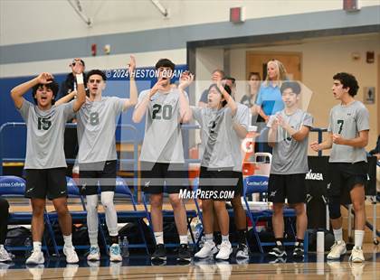 Thumbnail 1 in San Marino vs. Sage Hill (CIF-SS D5 Boys Volleyball Finals) photogallery.