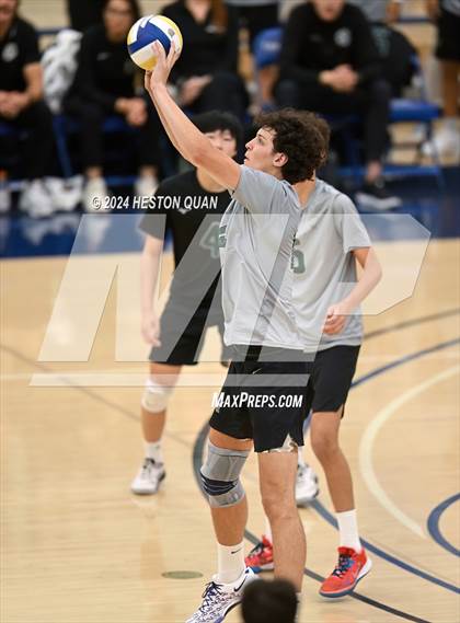 Thumbnail 1 in San Marino vs. Sage Hill (CIF-SS D5 Boys Volleyball Finals) photogallery.