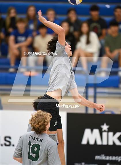 Thumbnail 2 in San Marino vs. Sage Hill (CIF-SS D5 Boys Volleyball Finals) photogallery.