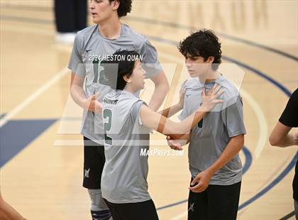 Thumbnail 3 in San Marino vs. Sage Hill (CIF-SS D5 Boys Volleyball Finals) photogallery.